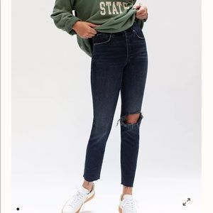 Free People Stella skinny distressed jeans
